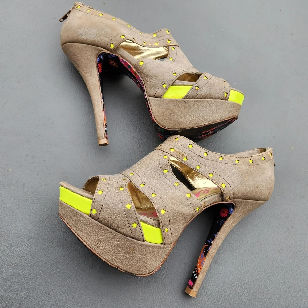 Betseyville betsey johnson heels 8.5 - Picture 3 of 10
